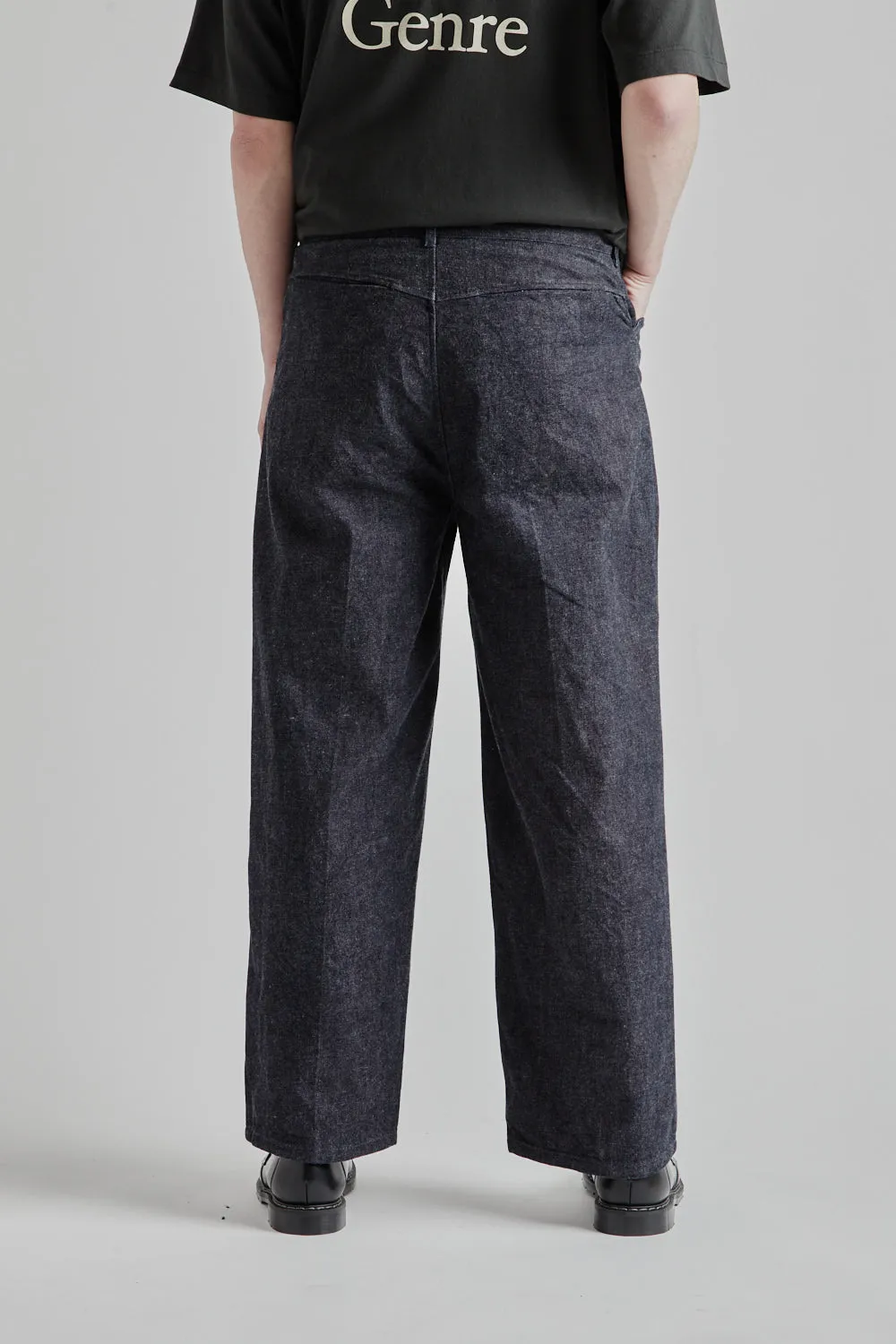 12.9 Denim Slacks - Indigo