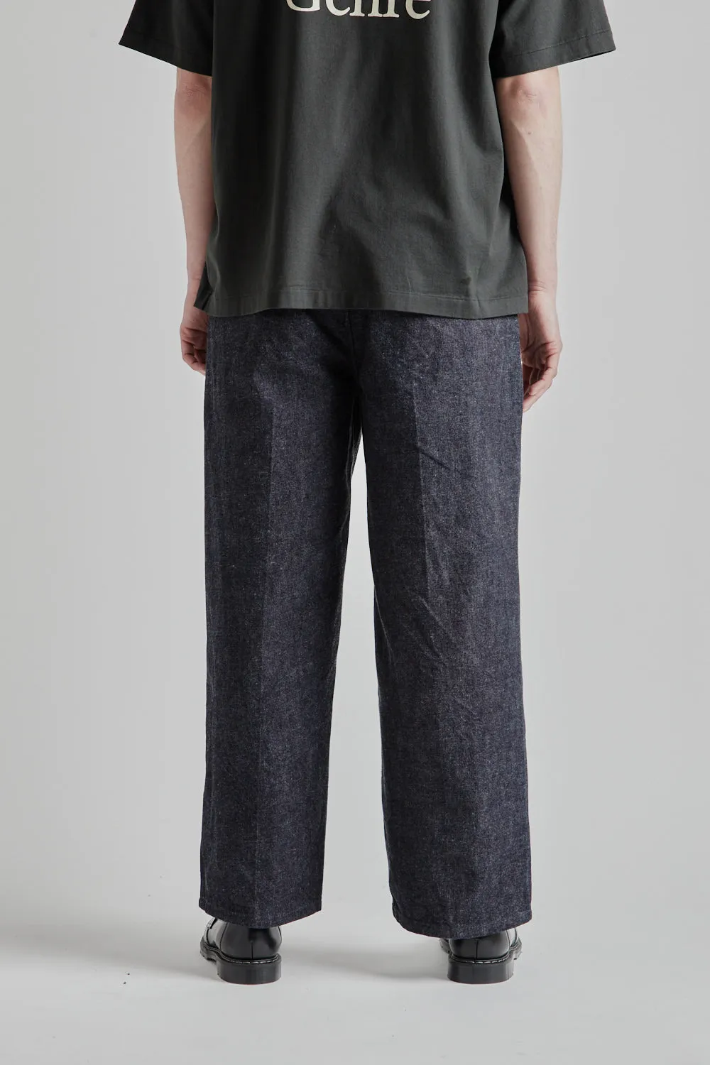 12.9 Denim Slacks - Indigo