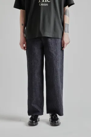 12.9 Denim Slacks - Indigo