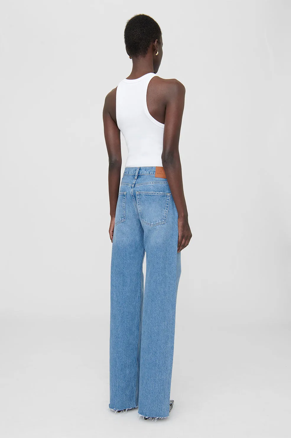 ANINE BING Hugh Jean | Panama Blue