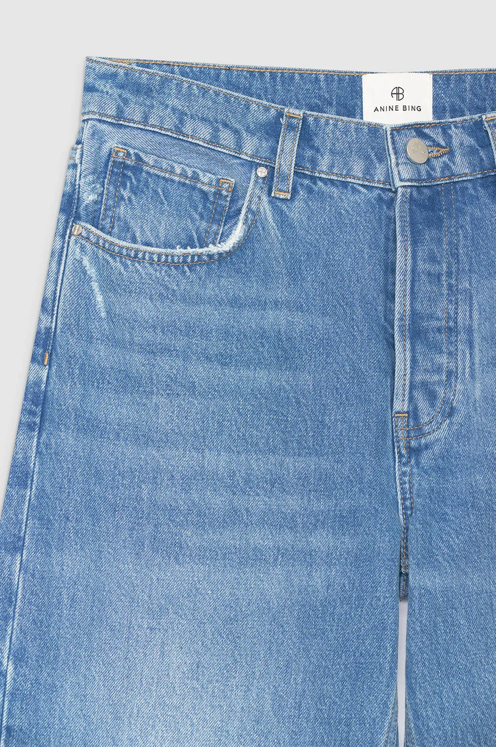 ANINE BING Hugh Jean | Panama Blue