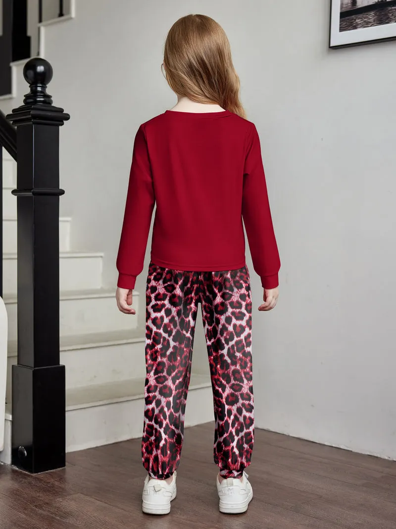 Arshiner Toddler Girl 2 Piece Outfits Twist Front Sweatshirts and Sweatpants Sets