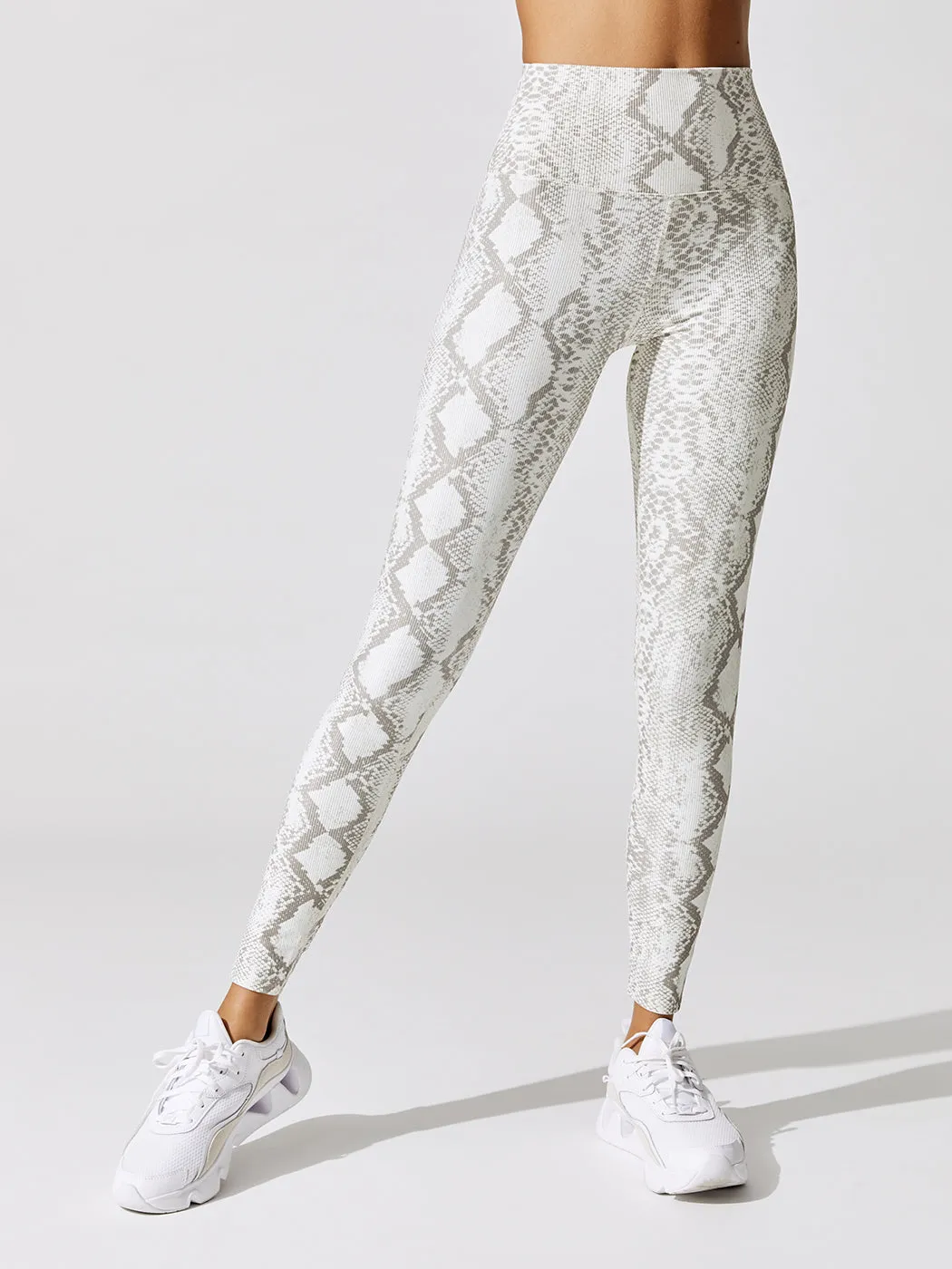 Ayla Legging - Taupe Snake