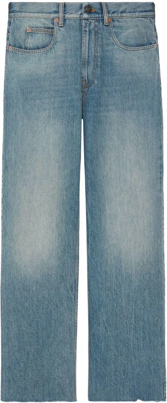 BAGGY PANT ECO WSH ORG DENIM