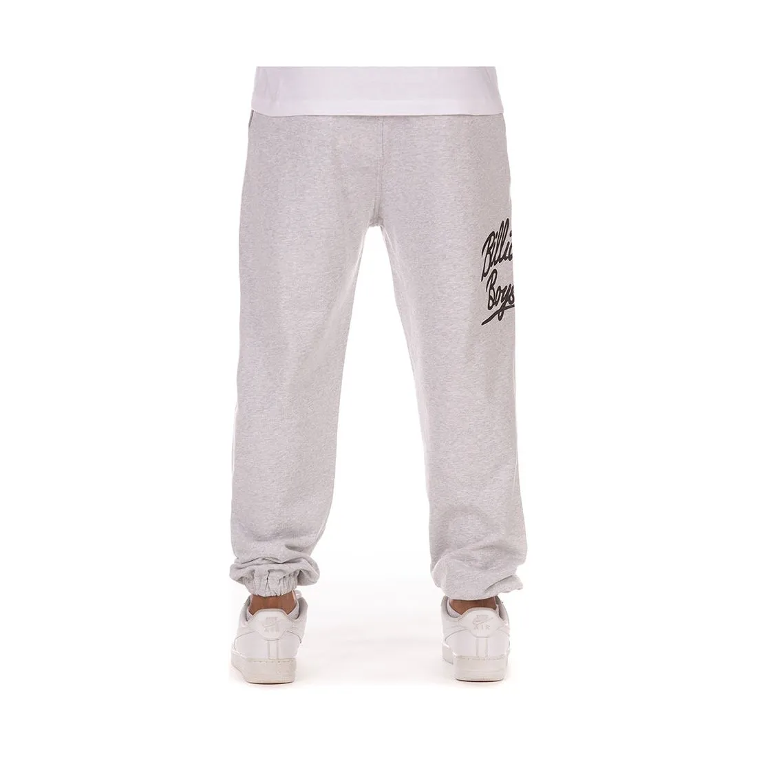 BBC Heather Grey BB Script Sweatpants (831-7107)