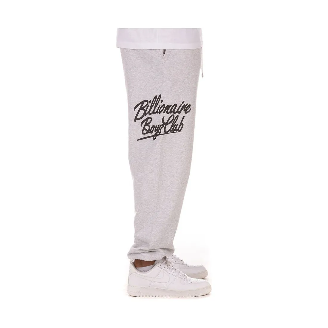 BBC Heather Grey BB Script Sweatpants (831-7107)