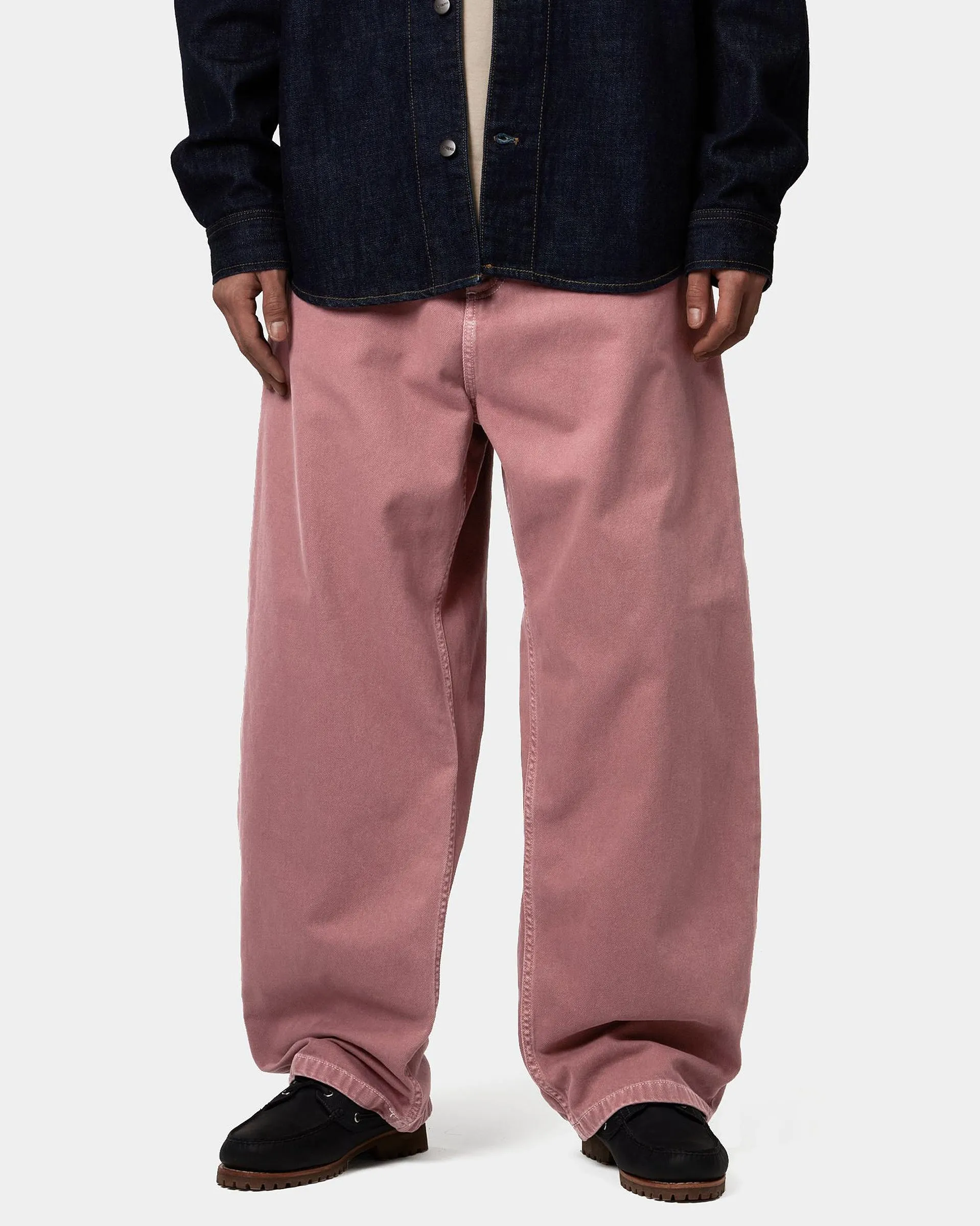 Carhartt WIP Brandon Pant Loose Straight Mens Trousers - Dusky Pink