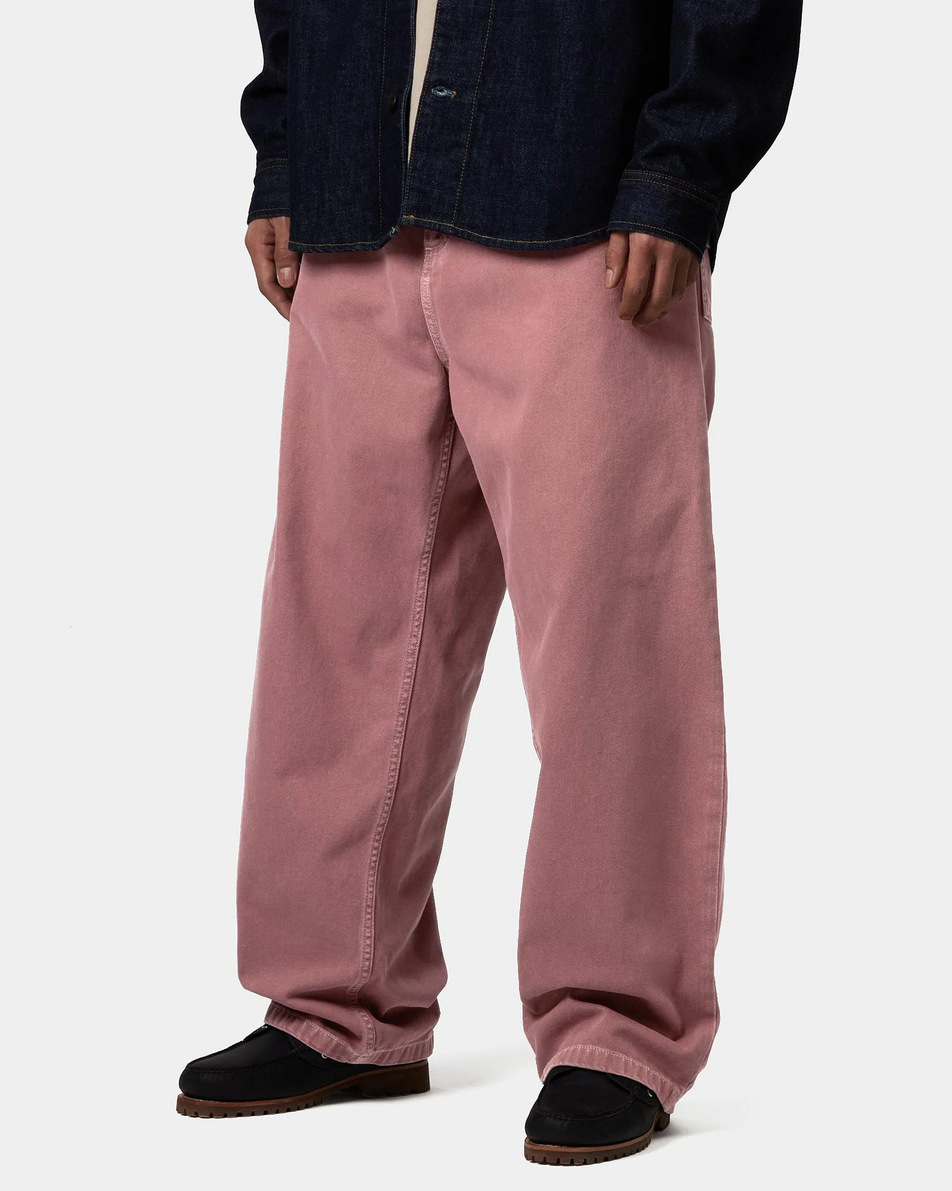 Carhartt WIP Brandon Pant Loose Straight Mens Trousers - Dusky Pink