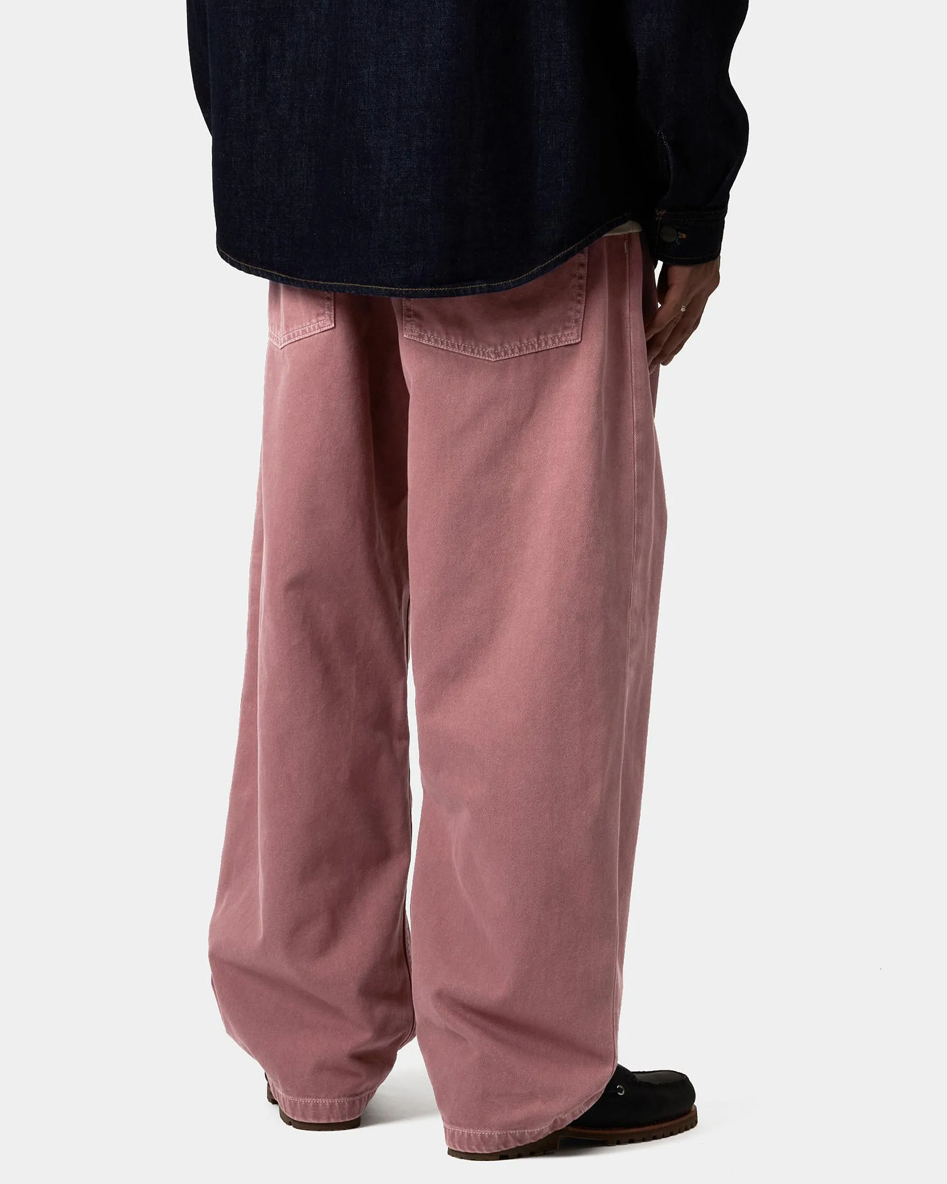 Carhartt WIP Brandon Pant Loose Straight Mens Trousers - Dusky Pink