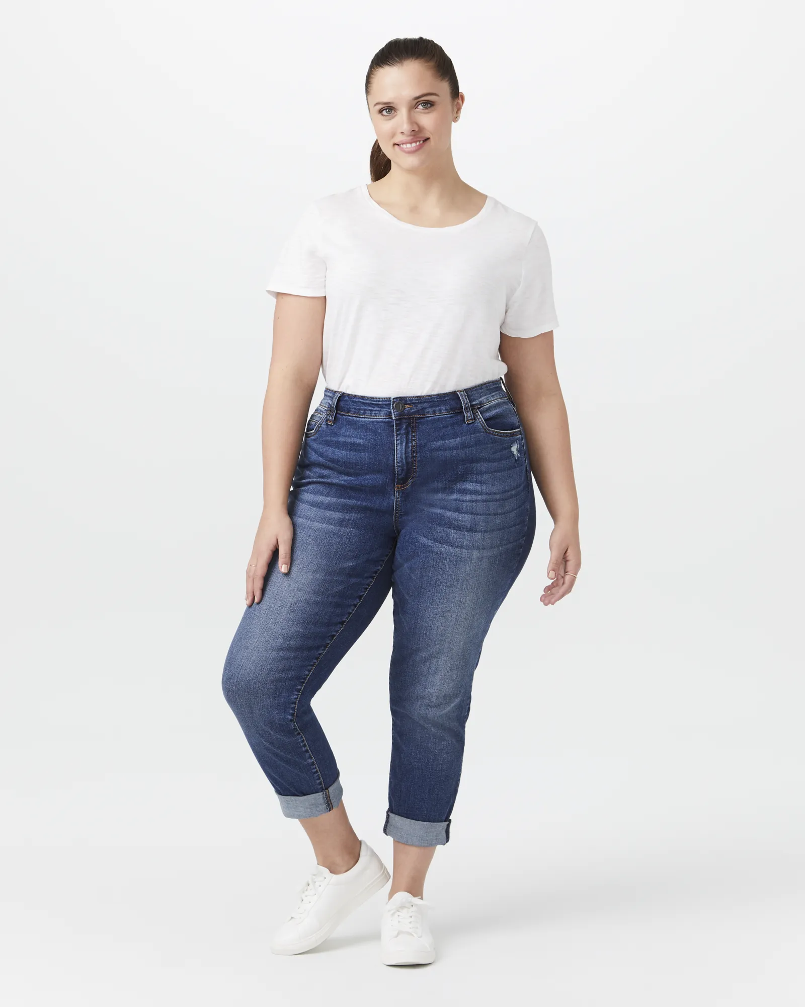 Clark Boyfriend Jean | Indigo Wash