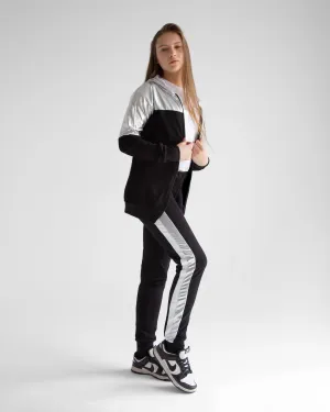 Colorblock Metallic Tracksuit