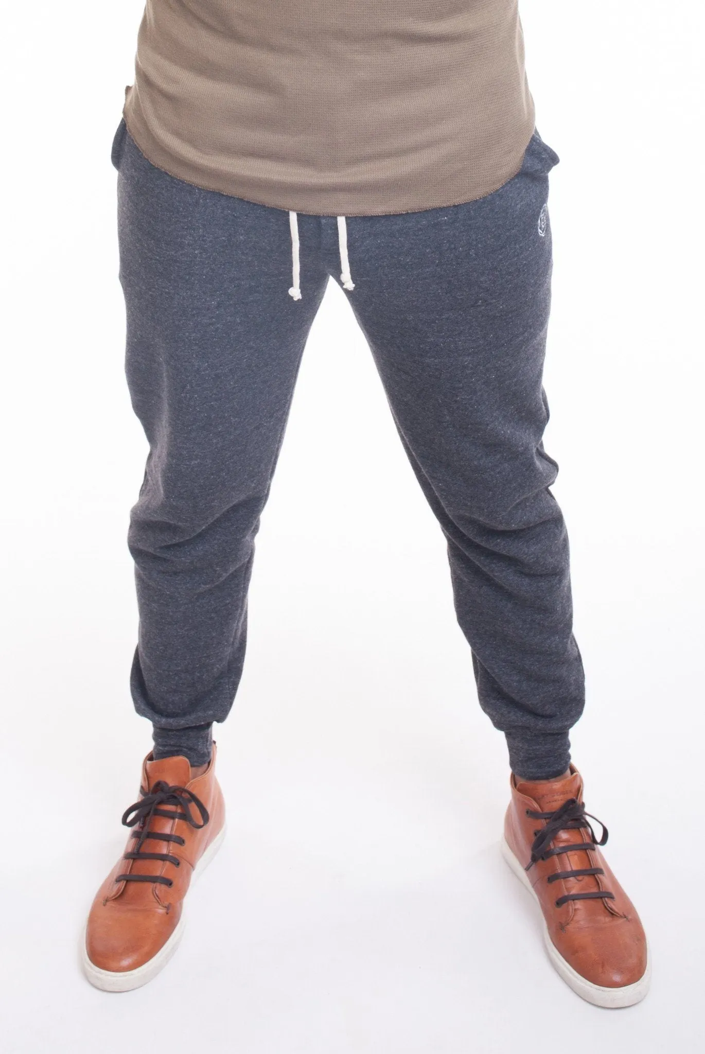 DARK HEATHER GREY JOGGERS
