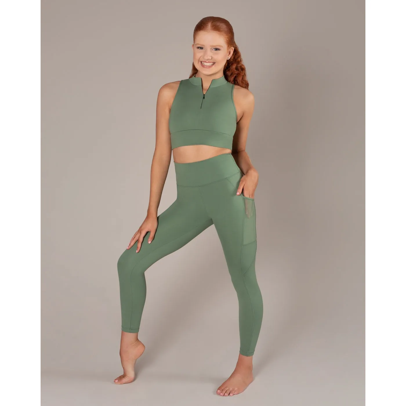 Energetiks Sabre Legging | Fern (Adult)
