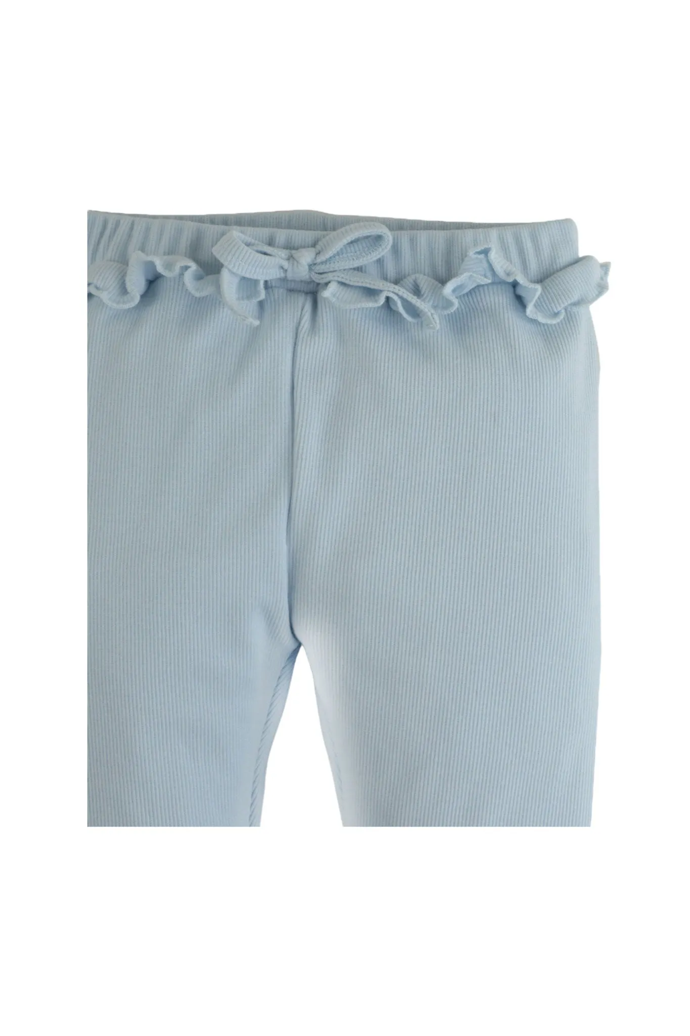 Gingersnaps Ribbed Leggings with Ruffles on Waist