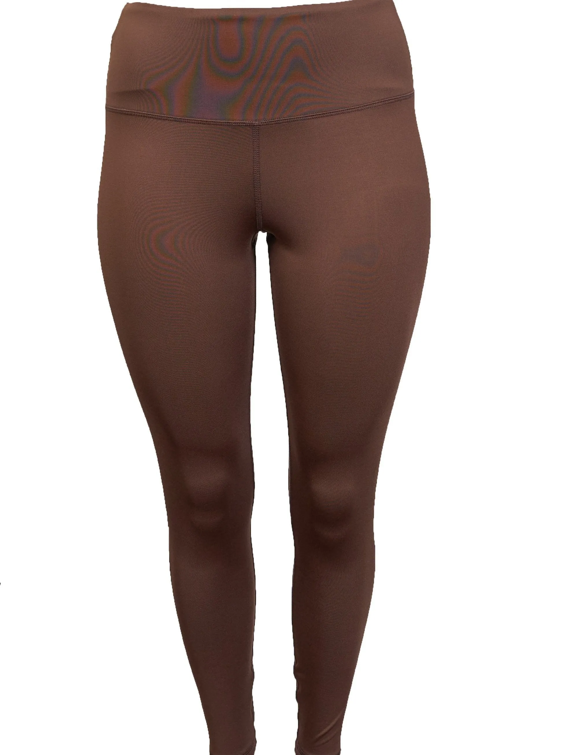 Hi-Rise Leggings - Bark Solid Shimmer