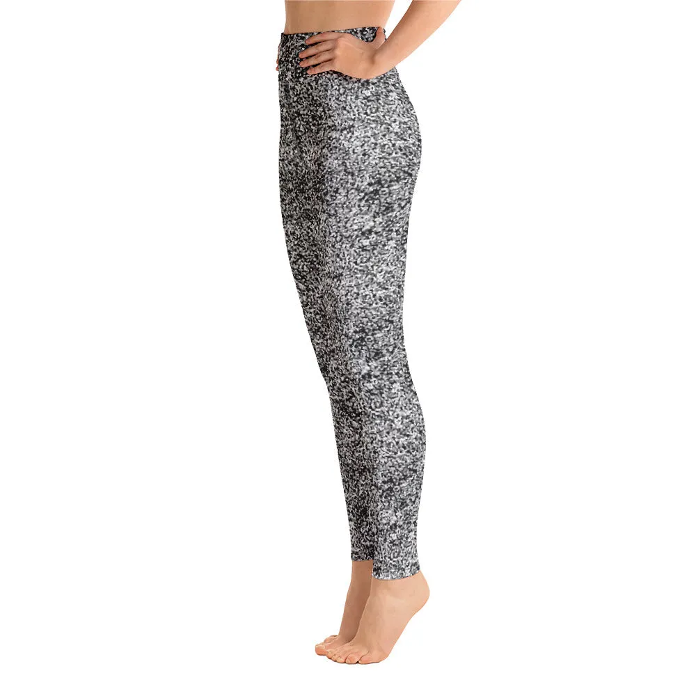 High Waist Yoga Leggings-Dotty