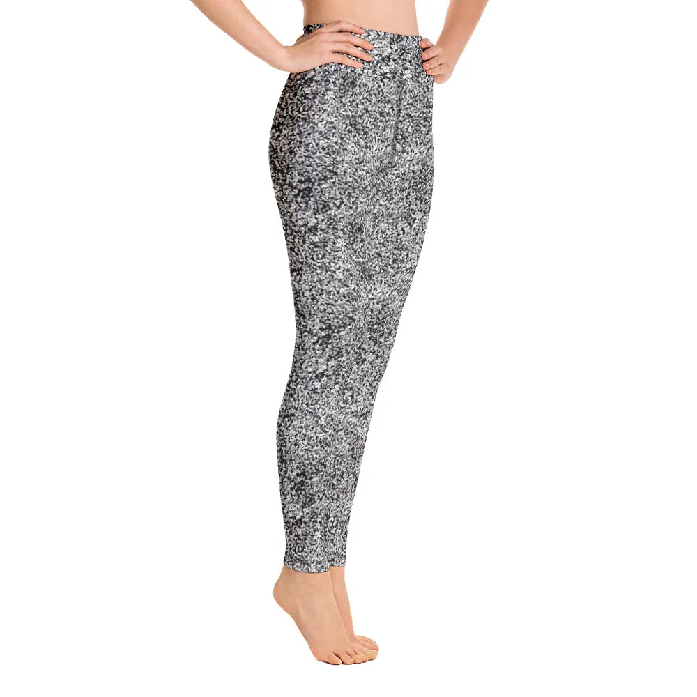 High Waist Yoga Leggings-Dotty