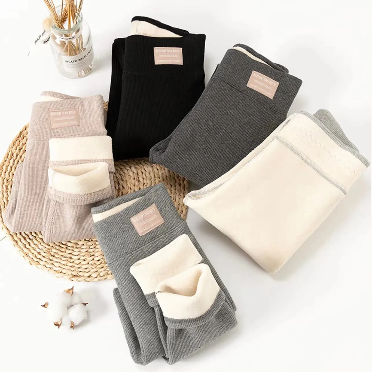 Keep Sweet High Waist Plush Leggings
