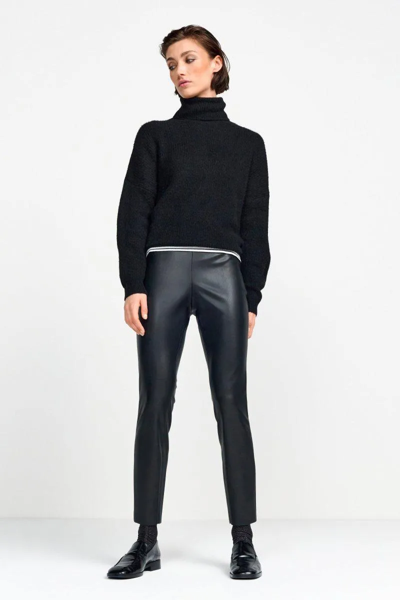 Kunstlederhose im Skinny Fit