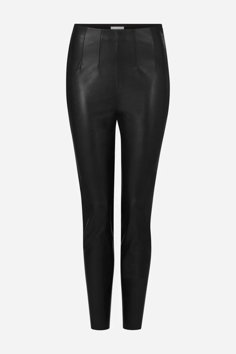 Kunstlederhose im Skinny Fit