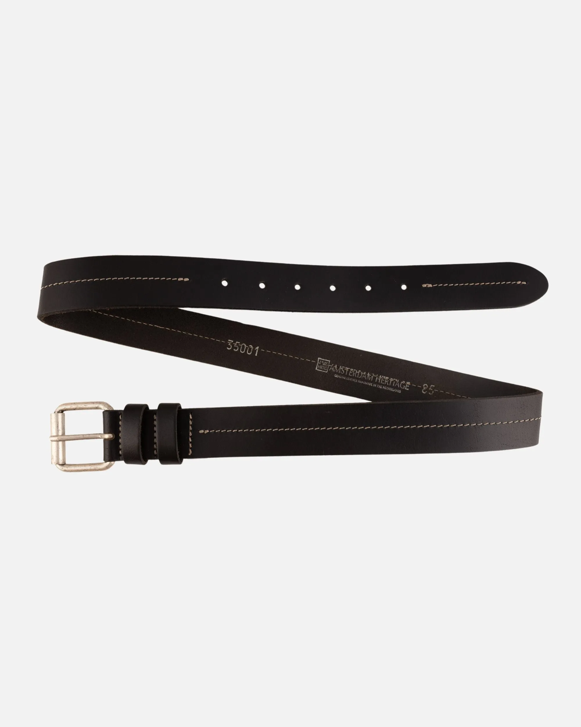 Lars | Center Stitch Leather Belt
