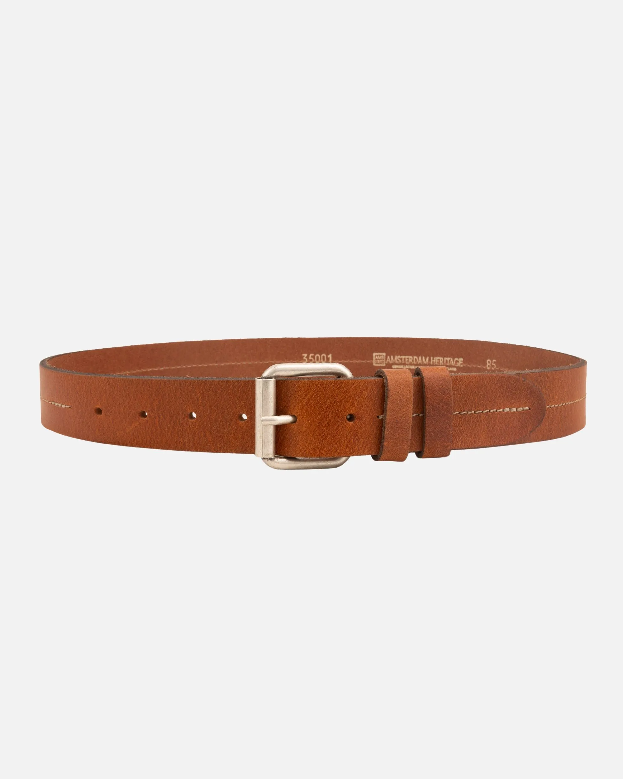 Lars | Center Stitch Leather Belt
