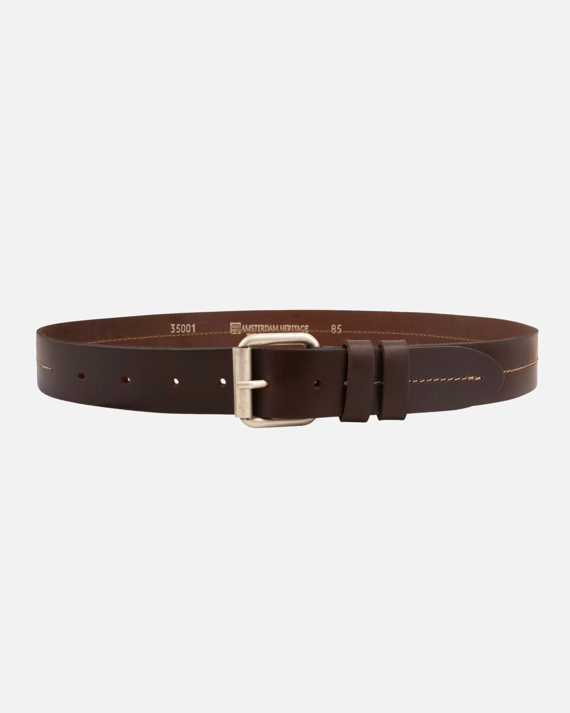 Lars | Center Stitch Leather Belt