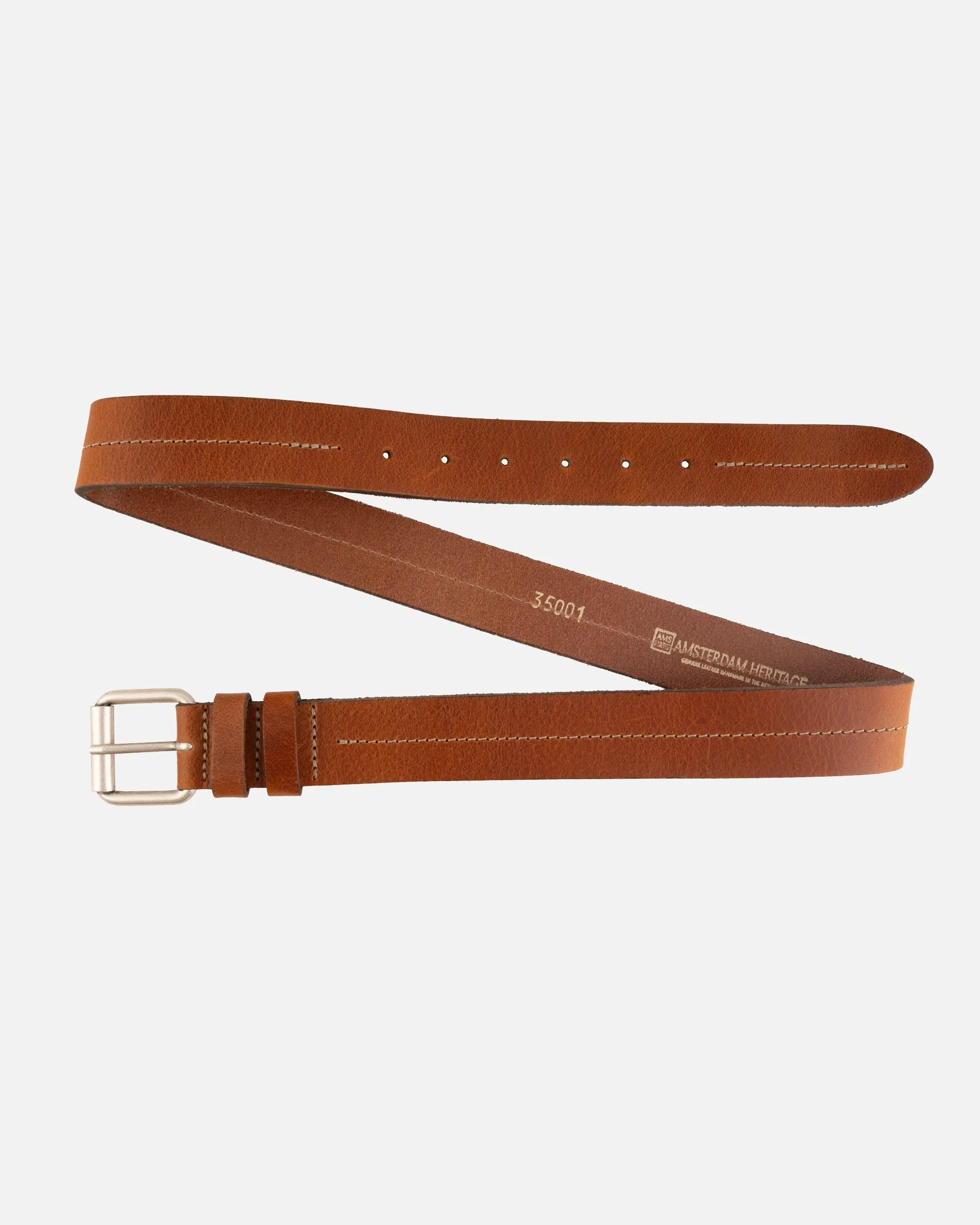 Lars | Center Stitch Leather Belt