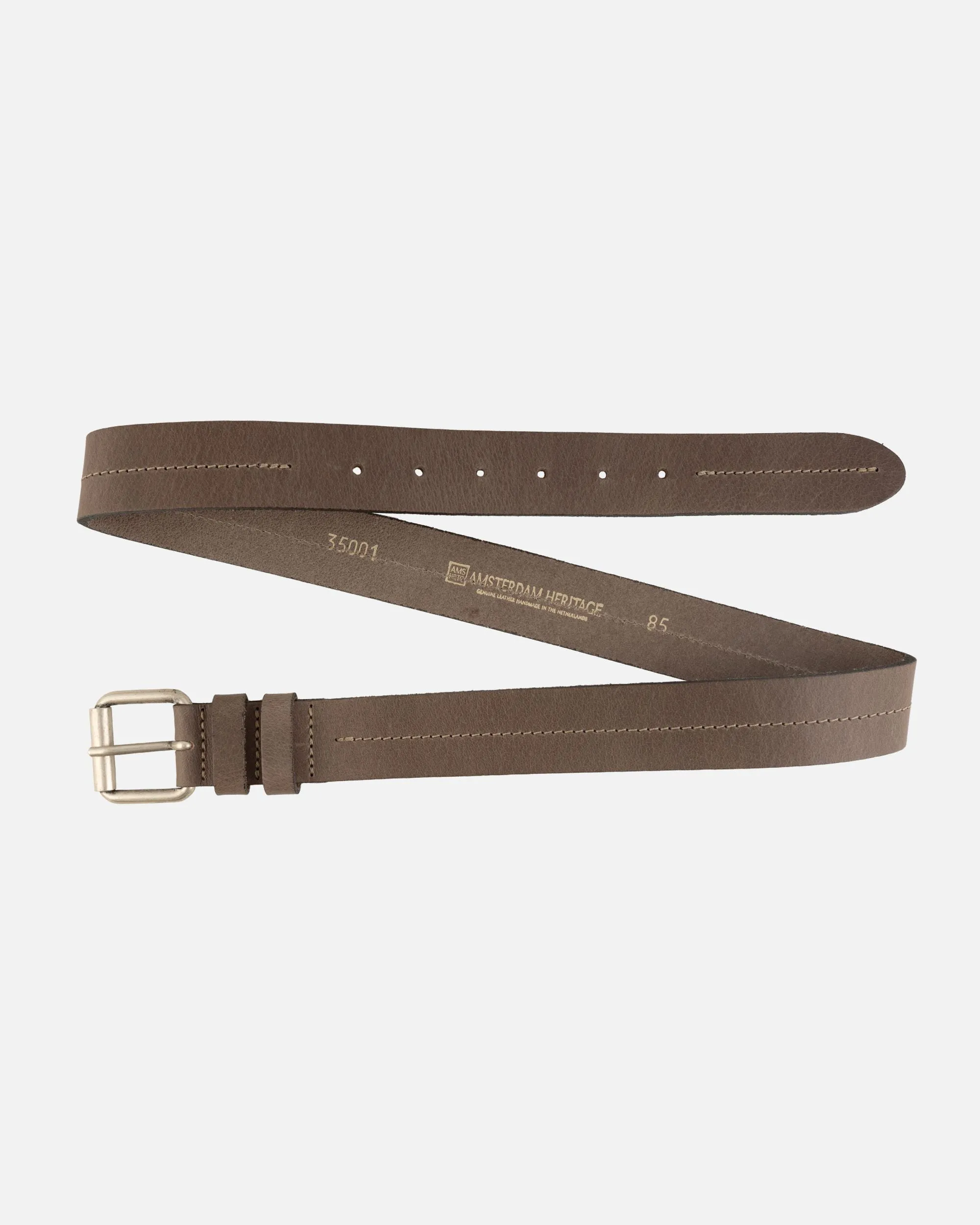 Lars | Center Stitch Leather Belt
