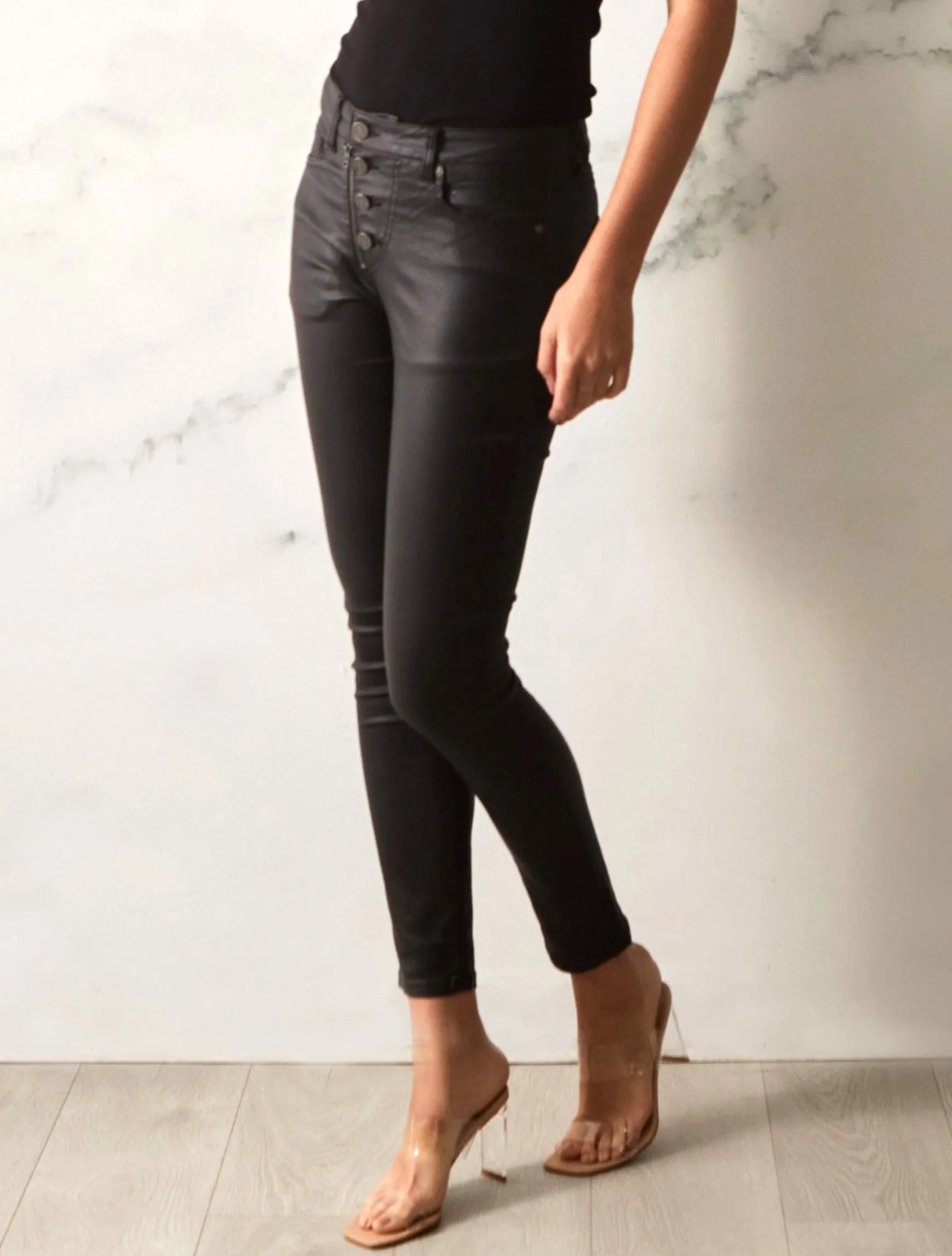 Louis Jeans Wax Look