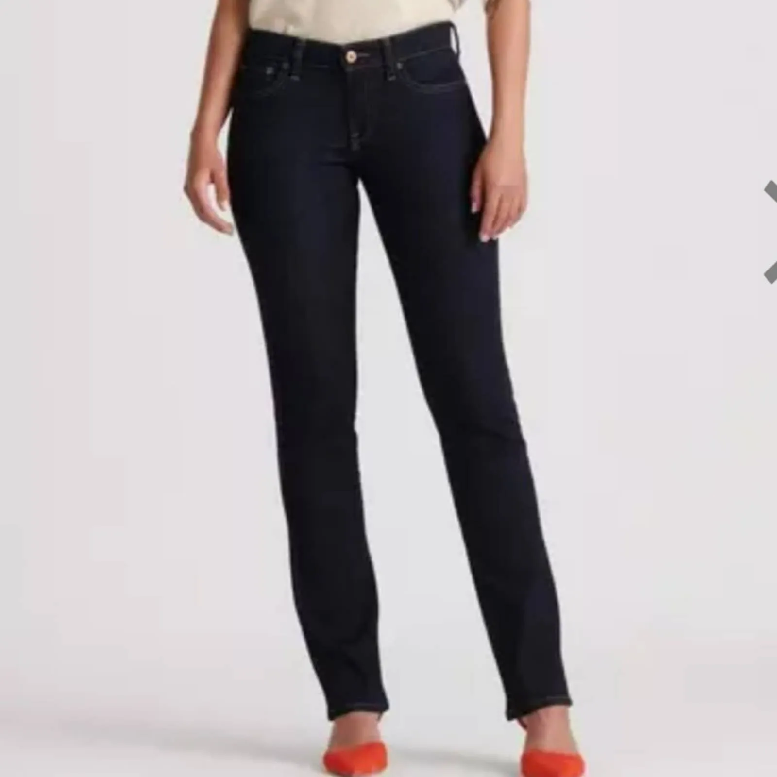 Lucky Brand Mid Rise Sweet Straight Jeans