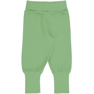 Meyadey Rib Pants - Greengage