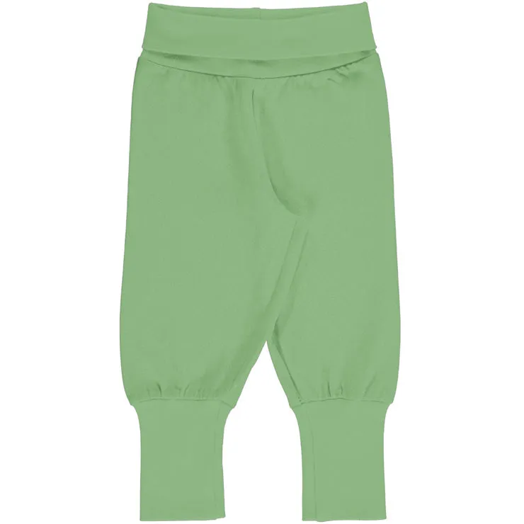 Meyadey Rib Pants - Greengage
