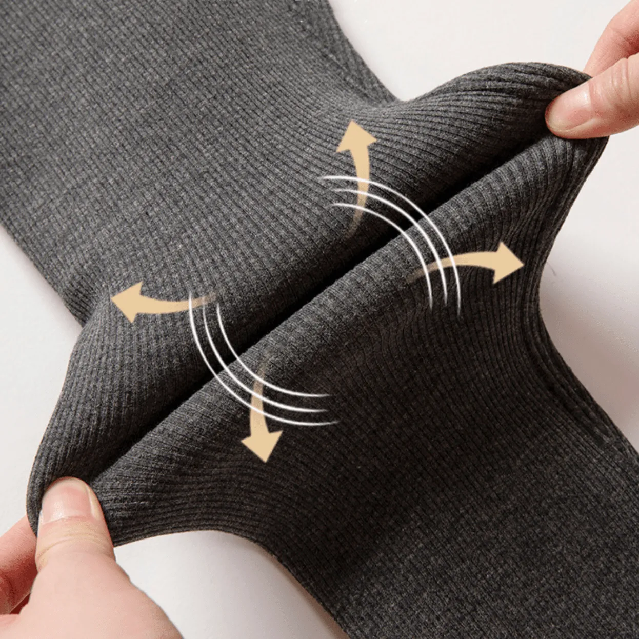 Min Solid Color Winter Plush Leggings