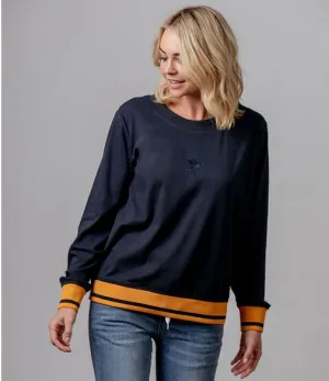 Moss Bee Sweat in Mustard or Navy
