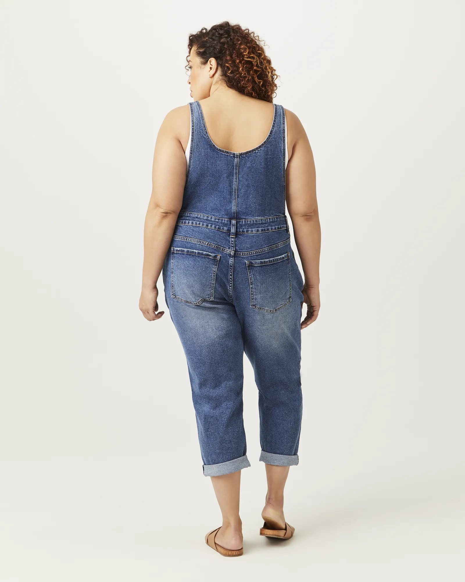 Natali Denim Overalls | Medium Wash