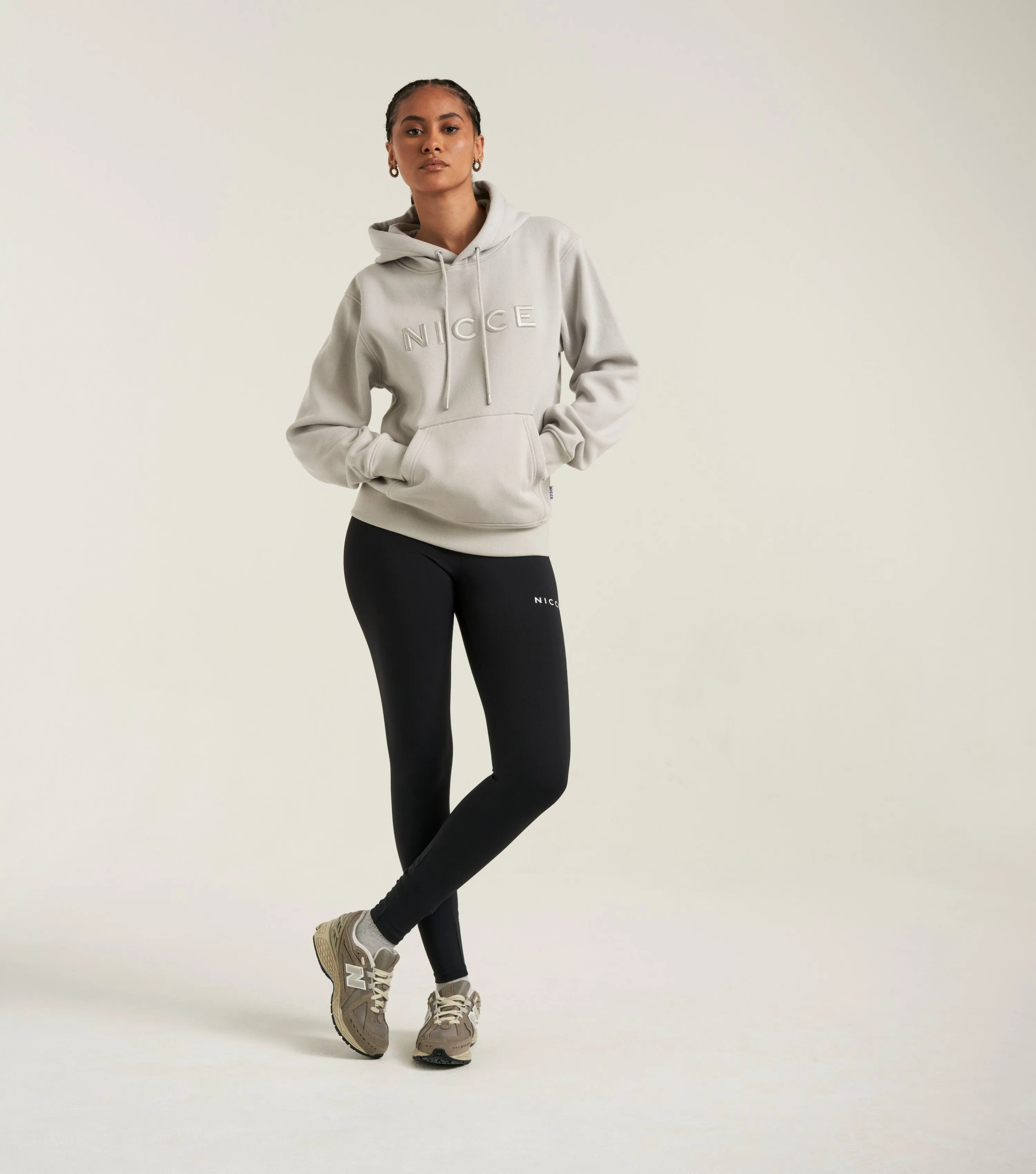 NICCE Womens Ersa Hoodie | Chalk Grey