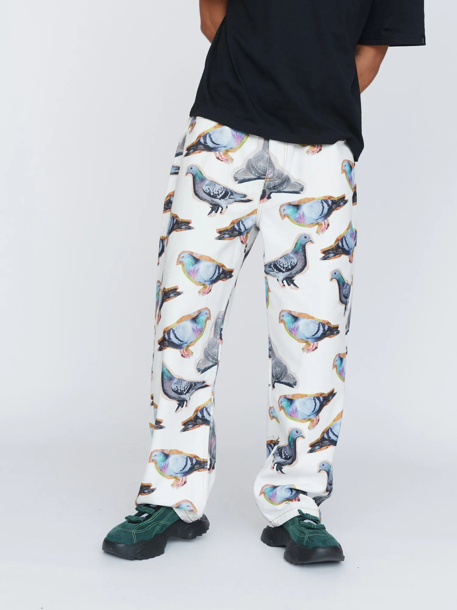 Pigeons Are Pals Jeans