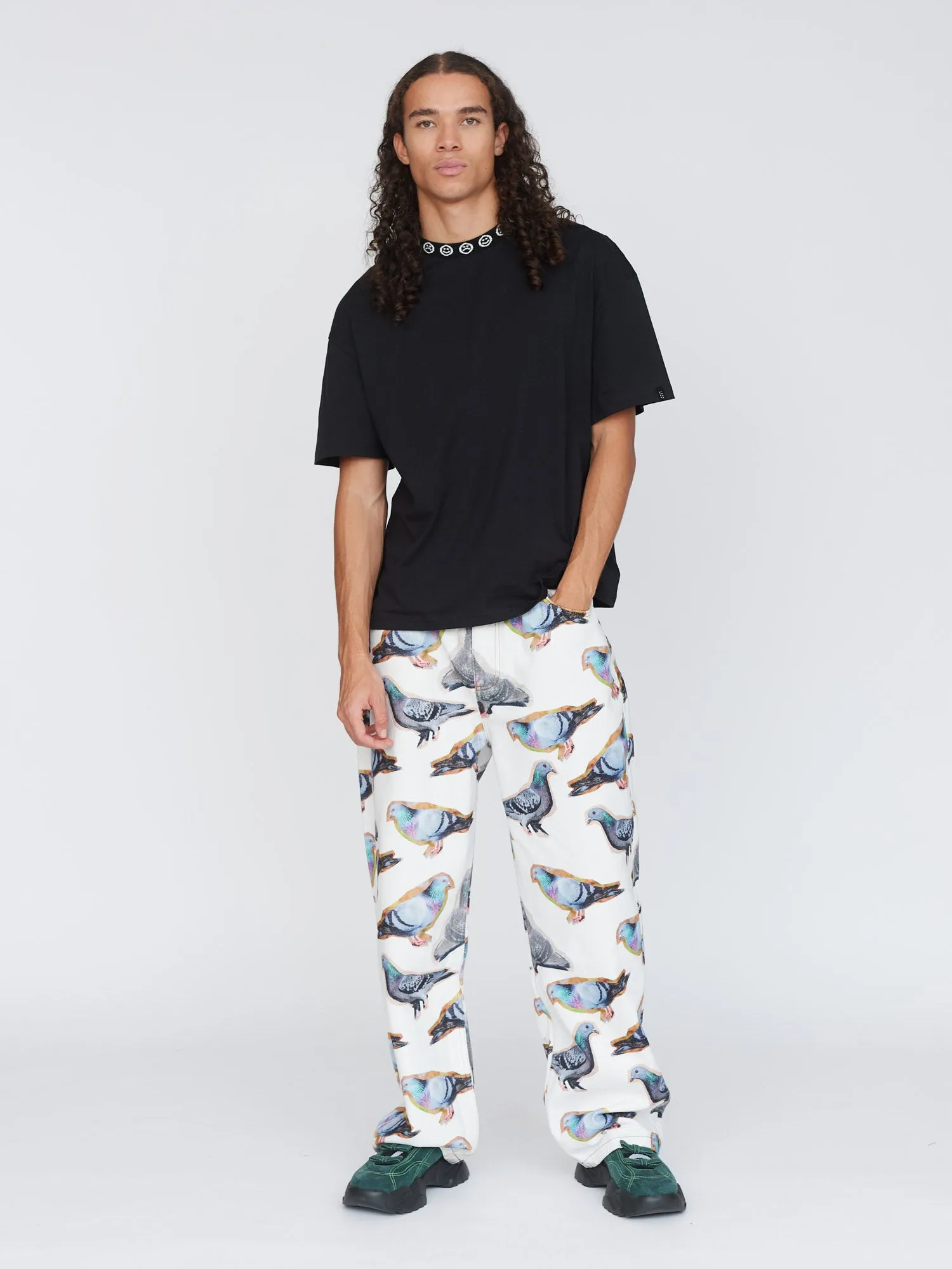 Pigeons Are Pals Jeans