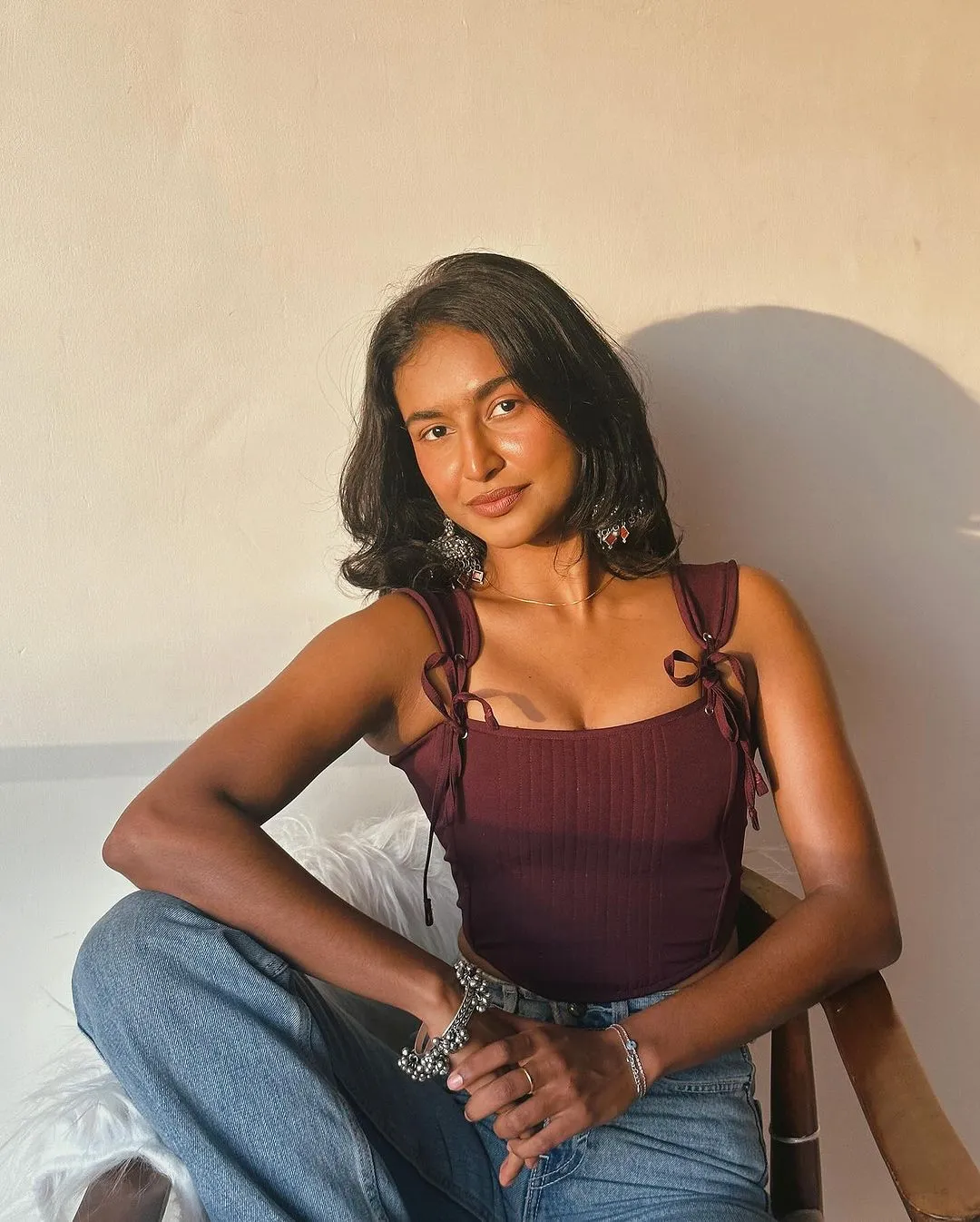Rida Tharana in Graziella Corset Top