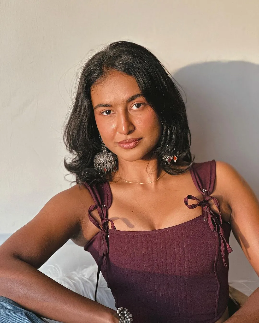 Rida Tharana in Graziella Corset Top