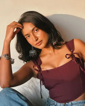 Rida Tharana in Graziella Corset Top