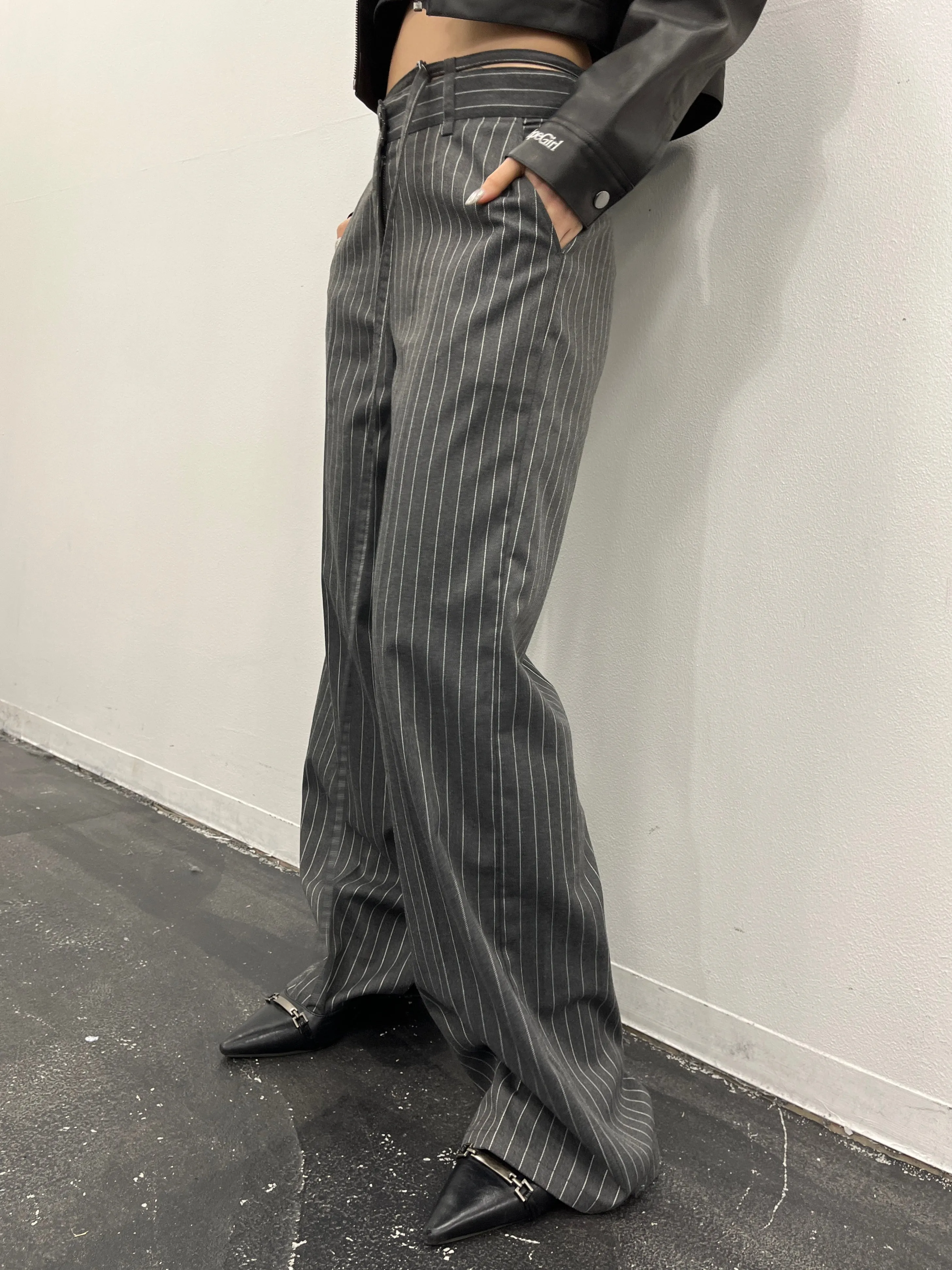 side cut slacks