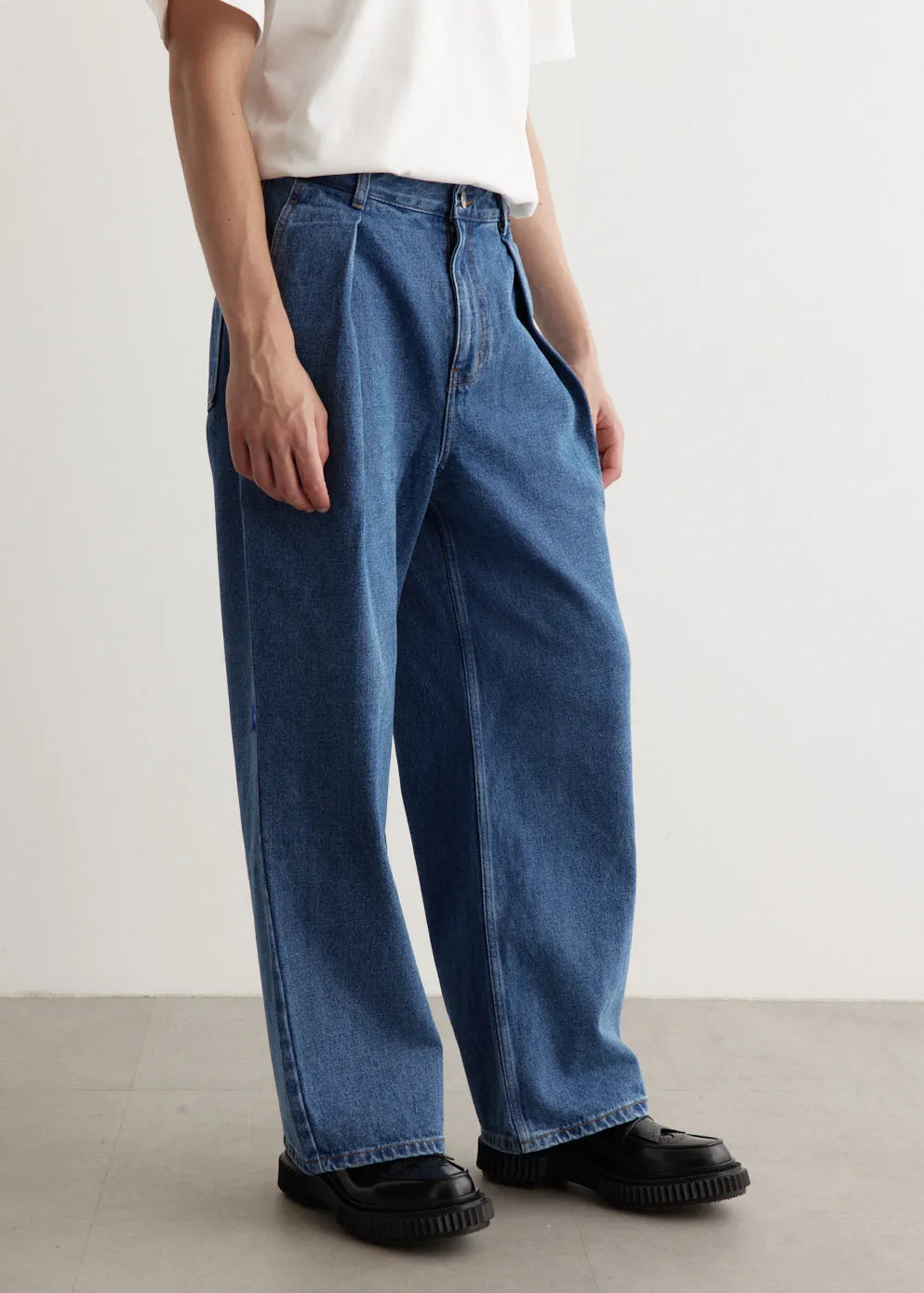 Significant Pleat Front Jeans