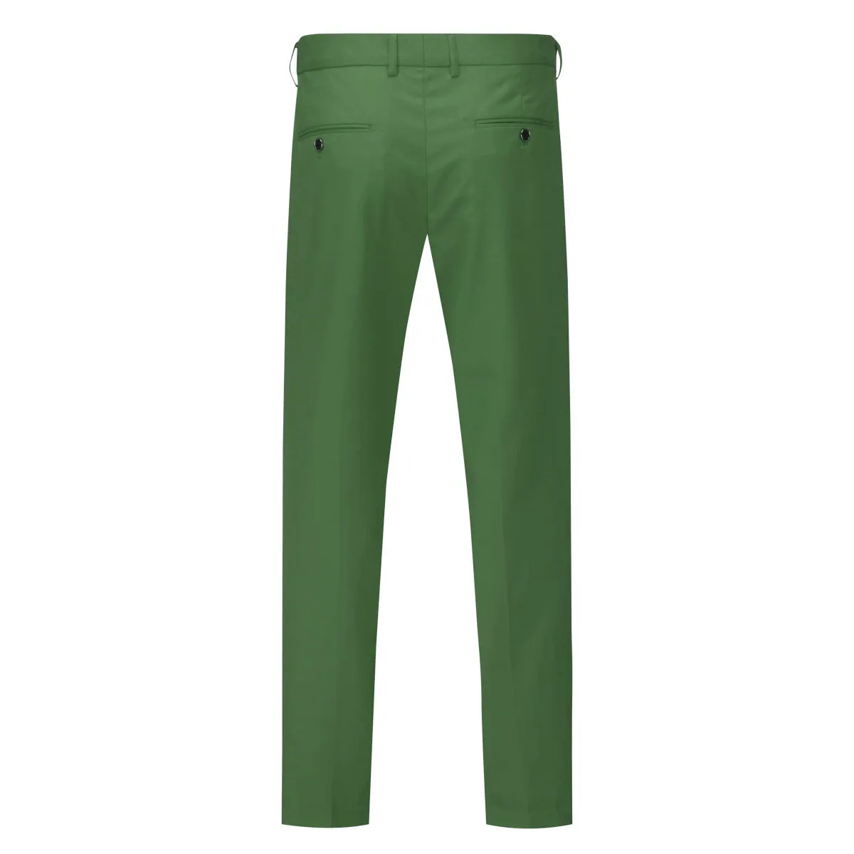 Slim Fit One Button Casual Willow Green 3-Piece Suit