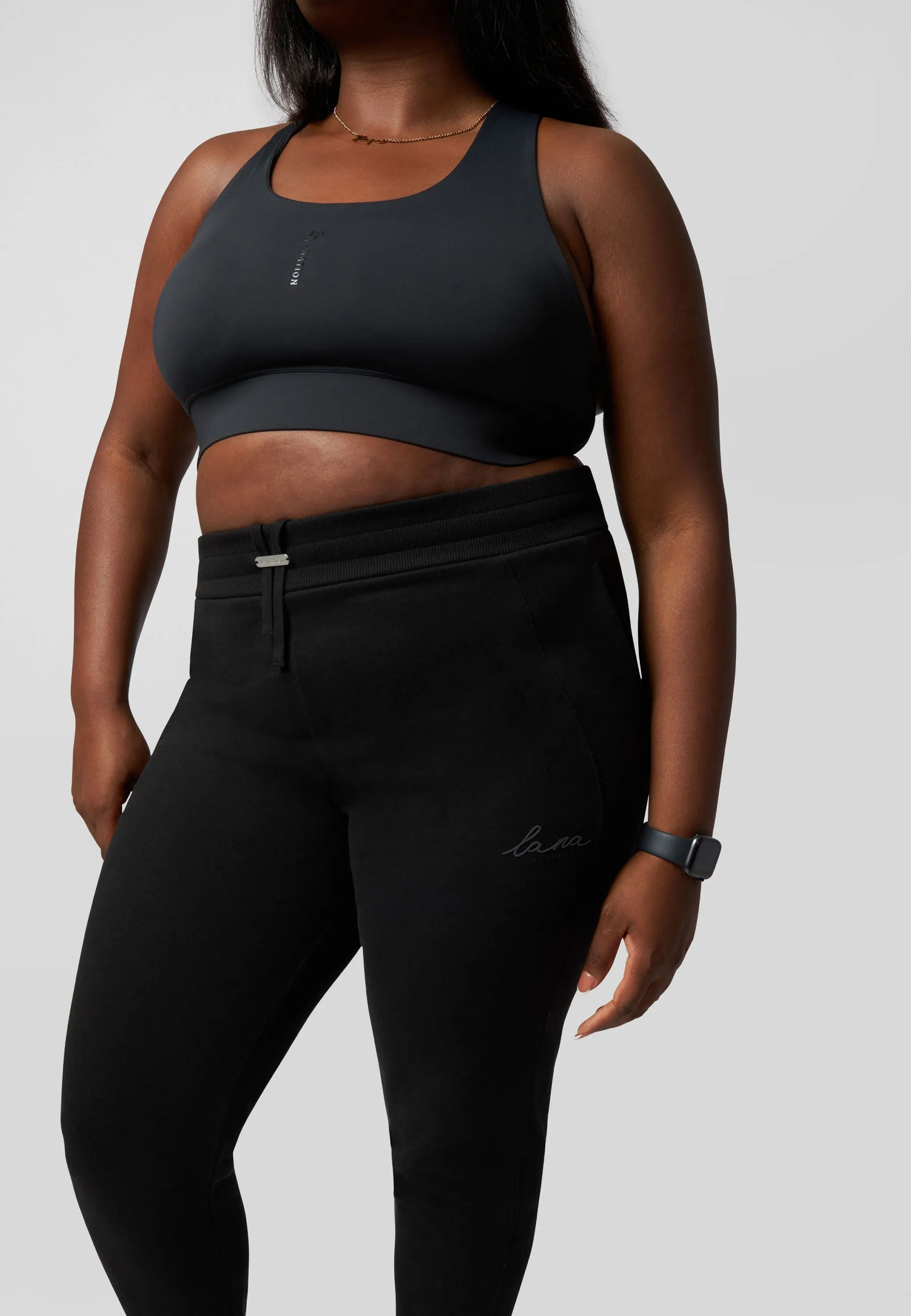 Sweat Lounge Set - Black