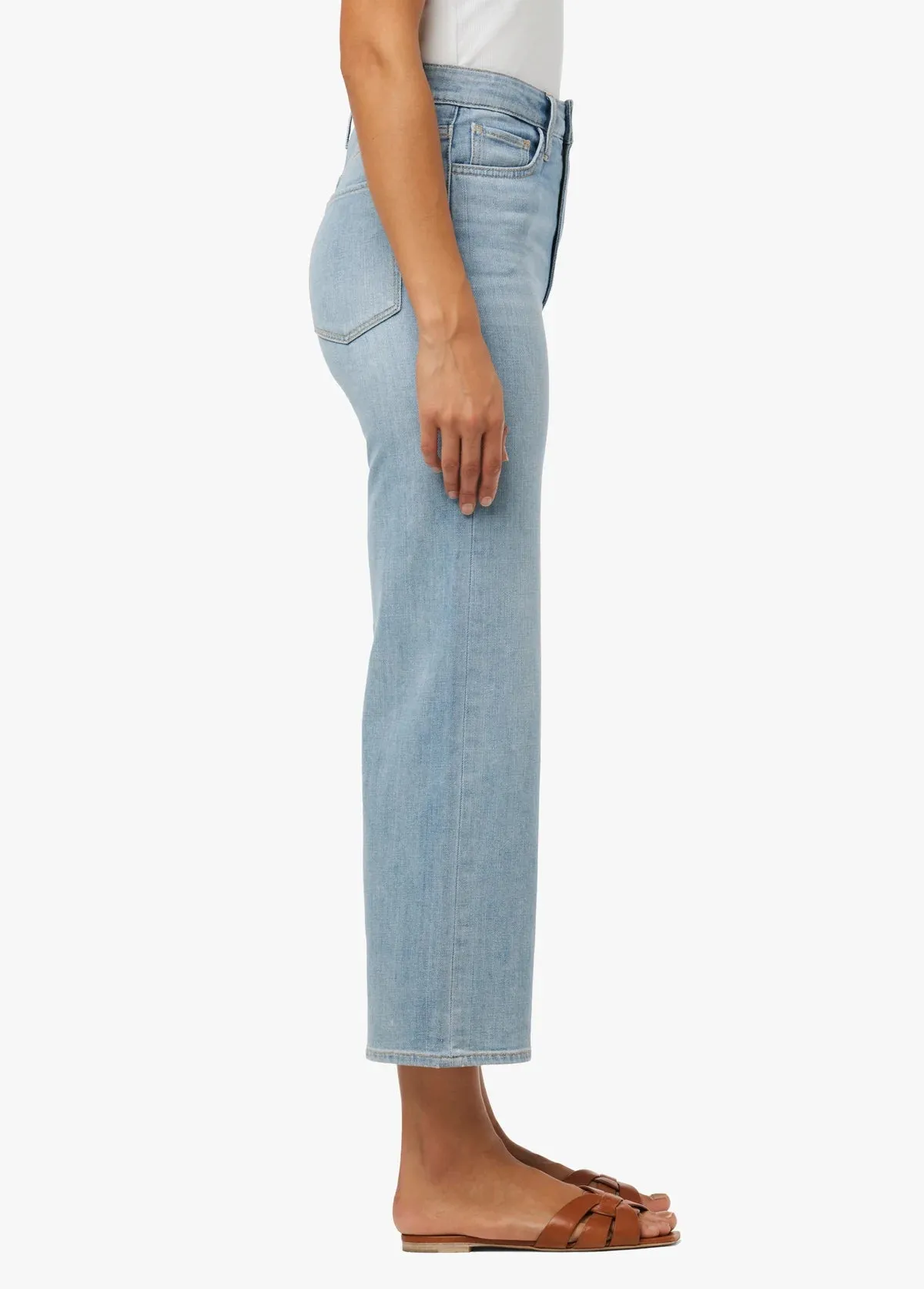 The Blake Hi-Rise Wide Leg Crop Jean