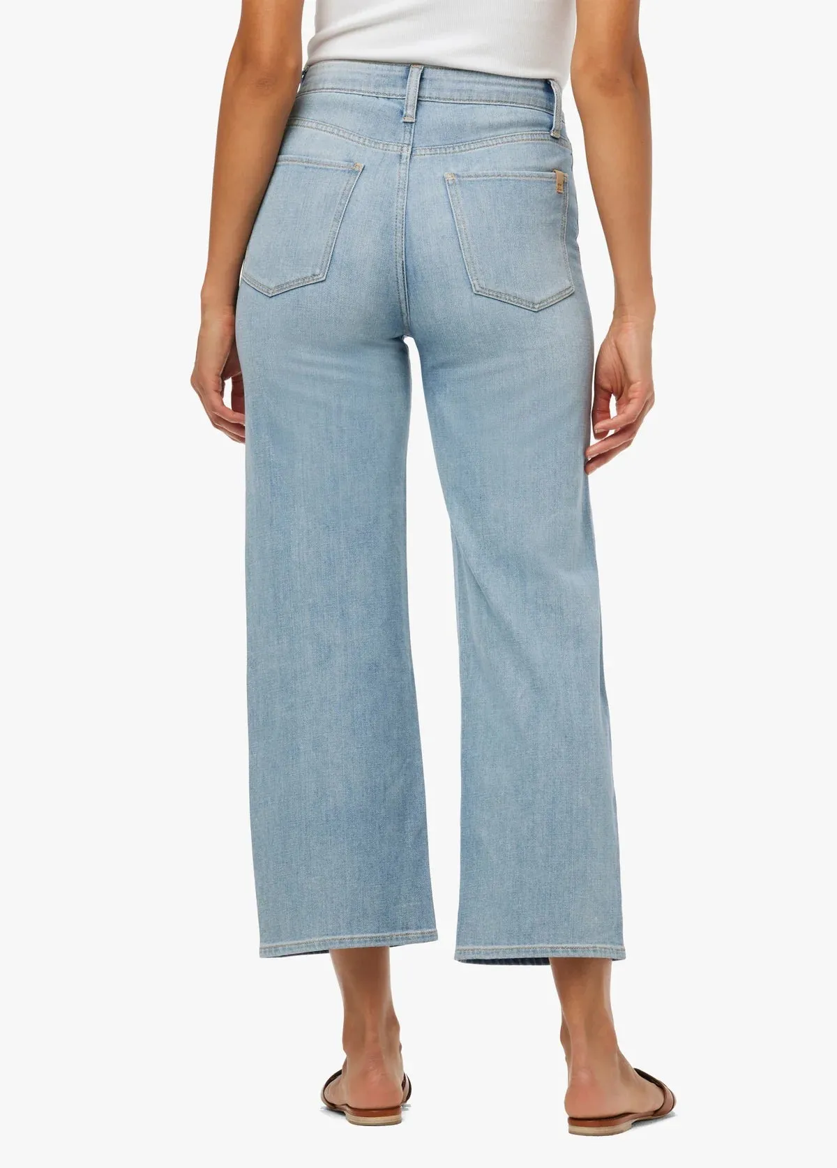 The Blake Hi-Rise Wide Leg Crop Jean