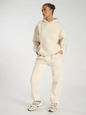 The 'LAX' Aspen Cuffed Joggers In Vanilla