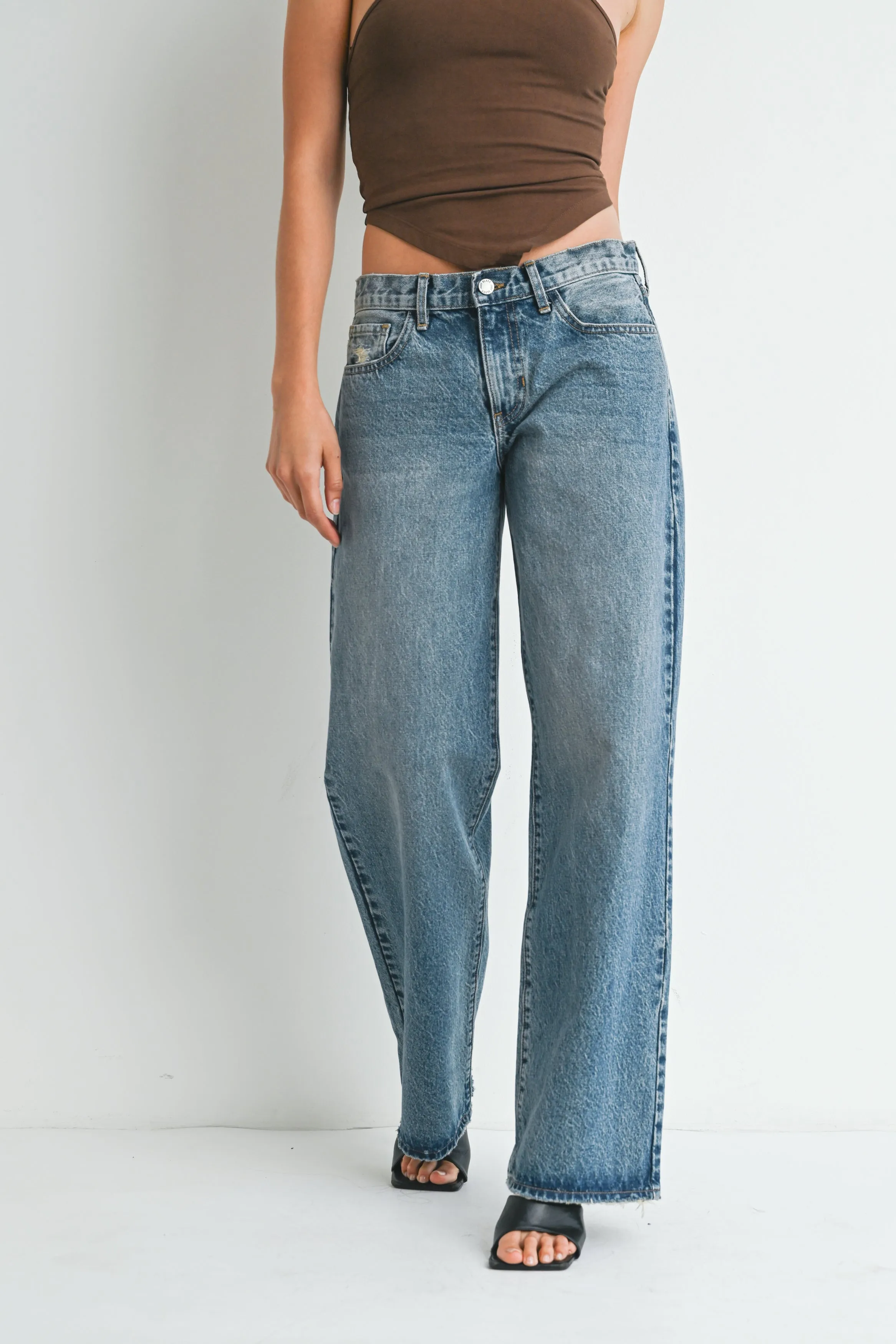 The Low Rise Slouch Jean